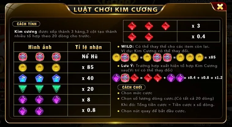 Trò Chơi Nổ Hũ Kim Cương Hi88 - Cơ Hội Thắng Lớn Không Giới Hạn